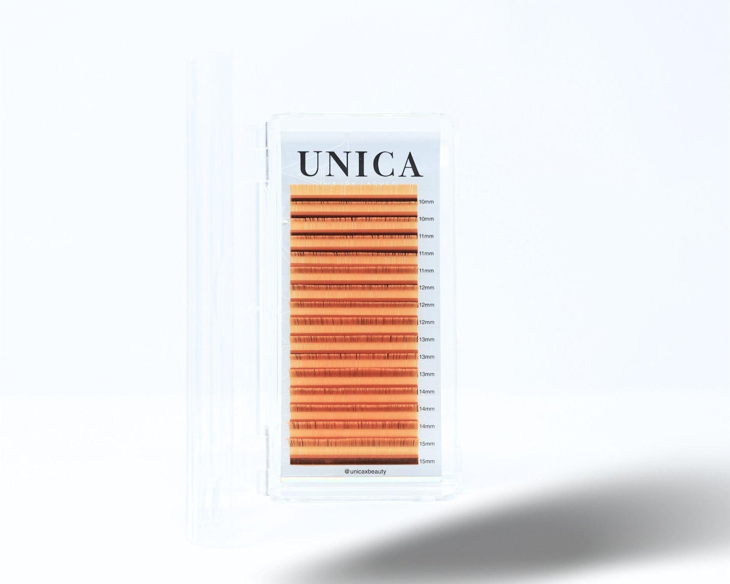Orange Colored Lash Tray - Unica Beauty