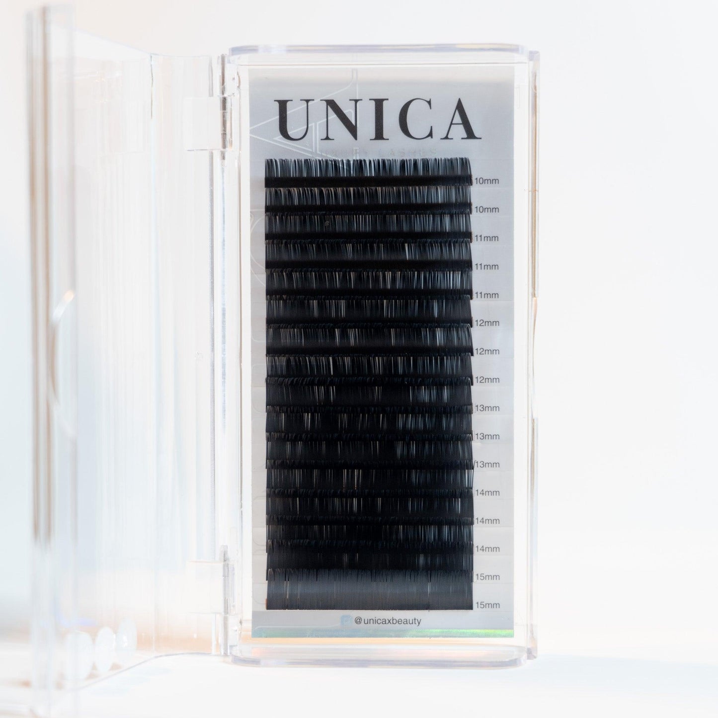 Mixed Lash Tray .03 D curl (20mm-25mm) - Unica Beauty
